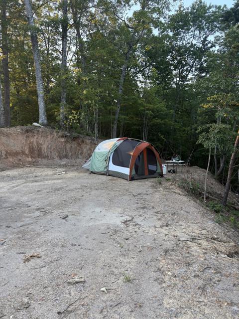 Site Work photo from the Ridgetop Refuge cabin build, July 6, 2025