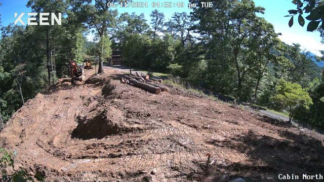 General photo from the Ridgetop Refuge cabin build, May 19, 2026