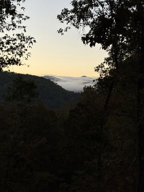 Site Work photo from the Ridgetop Refuge cabin build, October 3, 2025