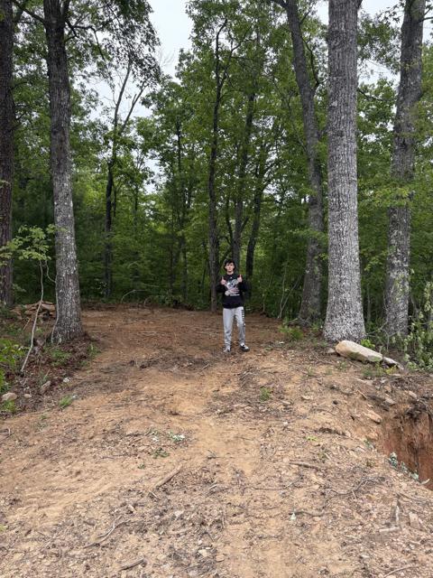 Site Work photo from the Ridgetop Refuge cabin build, May 24, 2025