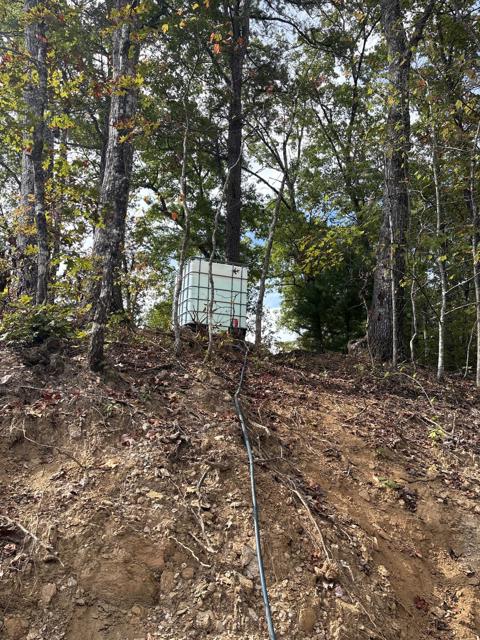 Site Work photo from the Ridgetop Refuge cabin build, October 4, 2025