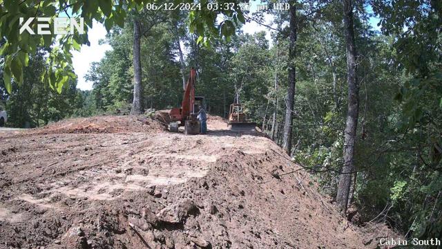 General photo from the Ridgetop Refuge cabin build, May 19, 2026