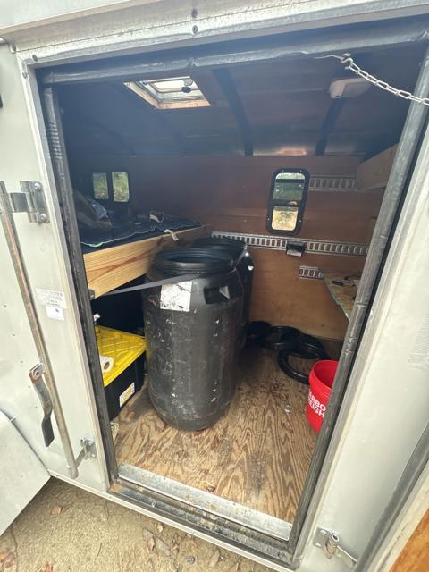 General photo from the Ridgetop Refuge cabin build, May 19, 2026