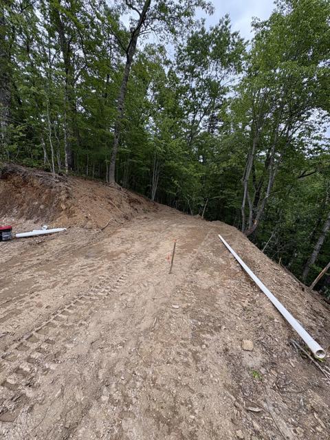 Site Work photo from the Ridgetop Refuge cabin build, May 25, 2025