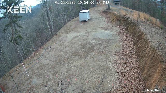 General photo from the Ridgetop Refuge cabin build, May 19, 2026