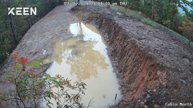 Site Work photo from the Ridgetop Refuge cabin build, September 26, 2024