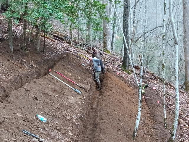 General photo from the Ridgetop Refuge cabin build, May 19, 2026