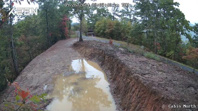 Site Work photo from the Ridgetop Refuge cabin build, September 26, 2024