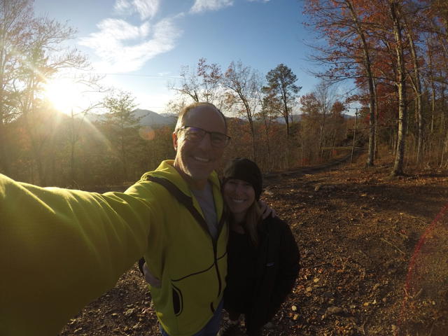 Site Work photo from the Ridgetop Refuge cabin build, November 21, 2024